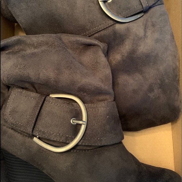 🍂Gray Slouch boots - Picture 4 of 5